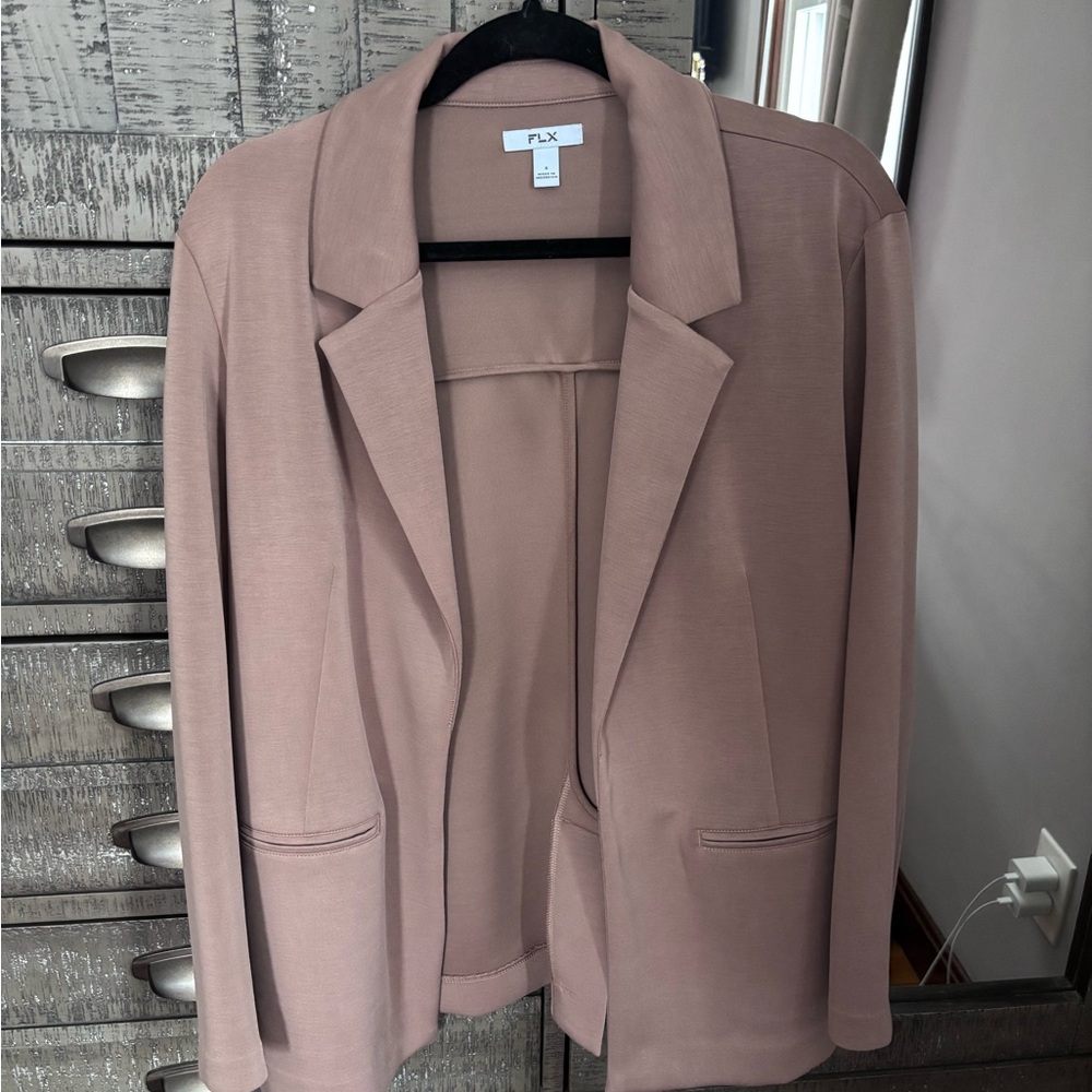 FLX Women's Beige Blazer- super soft